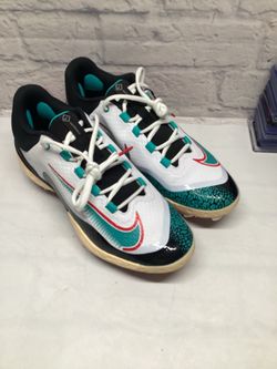 NIKE Alpha Huarache Elite 4 Low Metal Baseball Cleats Mens 11.5 Paul Goldschmidt