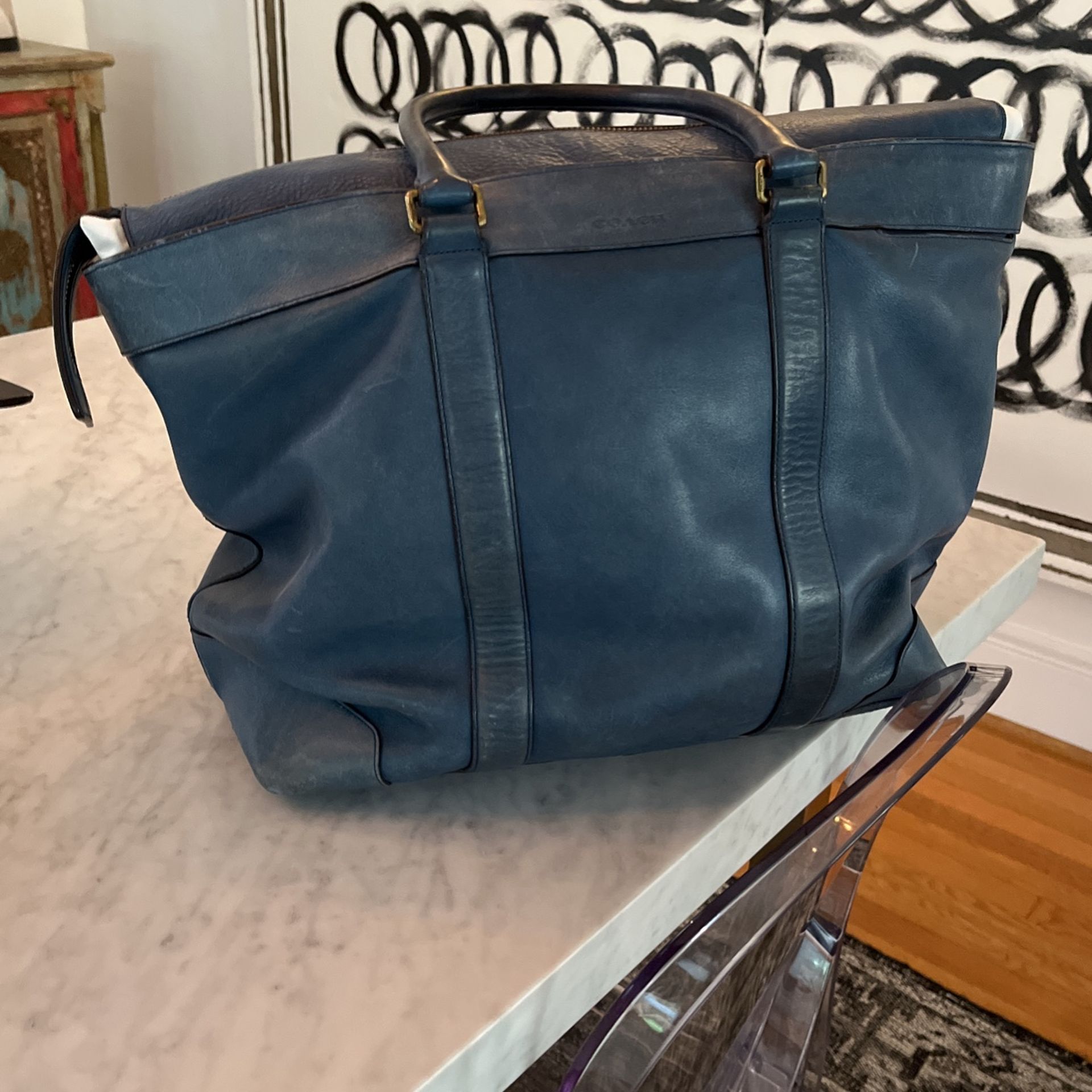 Coach Men’s Leather Tote