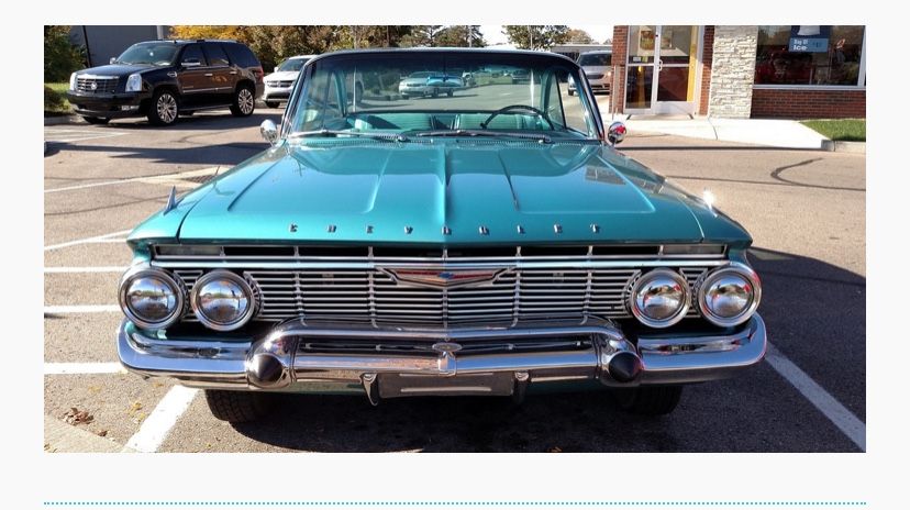 61-62 Chevy Impala Front Windshield