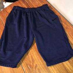 Mens Nike Drifit Size XXL Navy And Black Longer Length Shorts