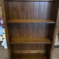 Wood Shelf/open Cabinet 