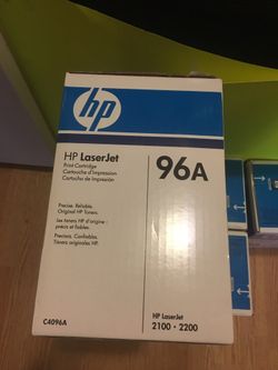 NIB toner cartridge HP 96A genuine UNOPENED