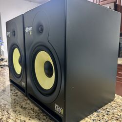 Active Studio Monitors KRK Rokit 8 Working Perfect