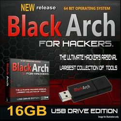 Hack Any PC BlackArch LIVE Boot USB 2500+ Hacking Tools