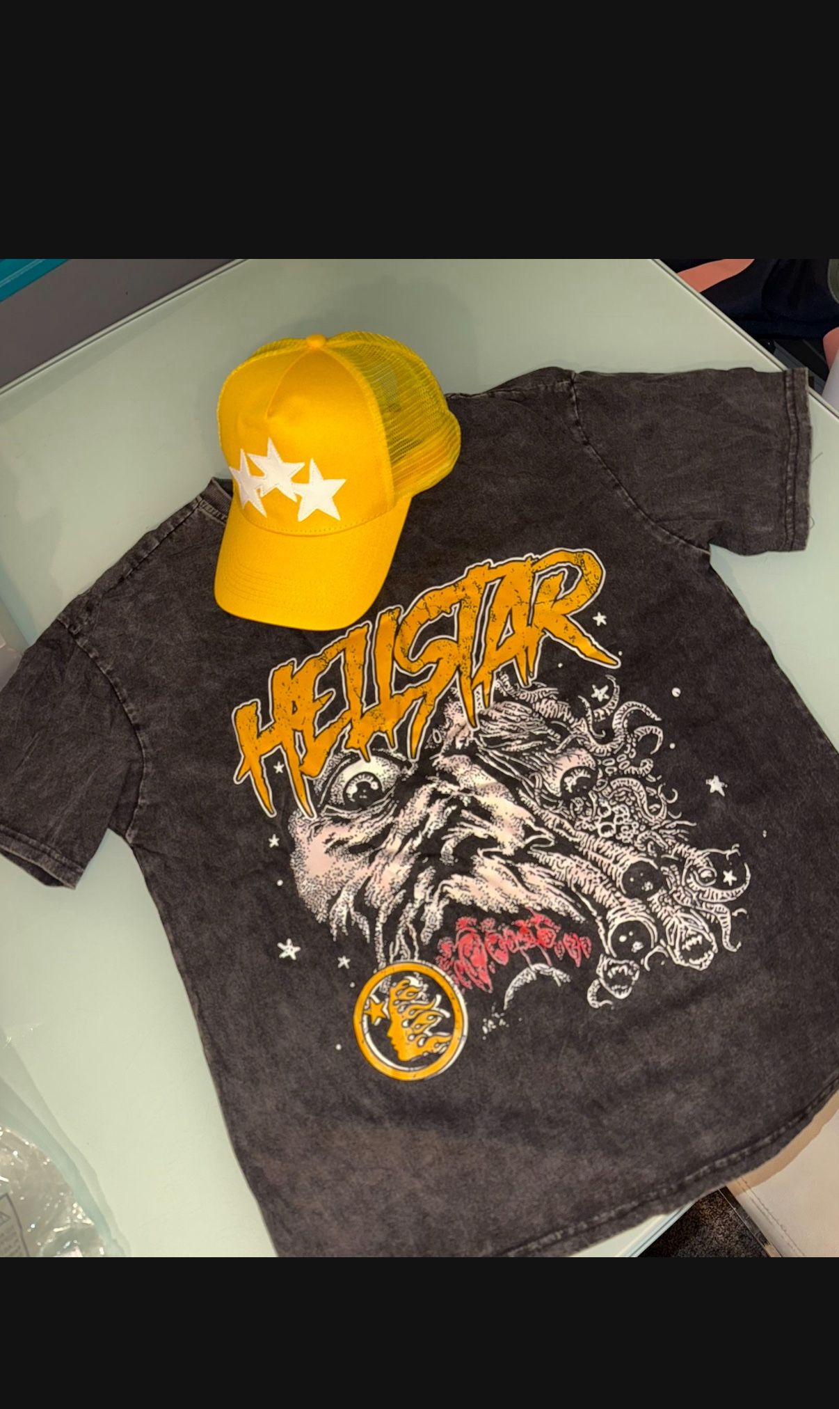 Amiri Hellstar Combo Hat And Shirt (NEW)