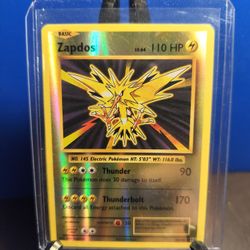 2016 Pokemon Zapdos Reverse Holo