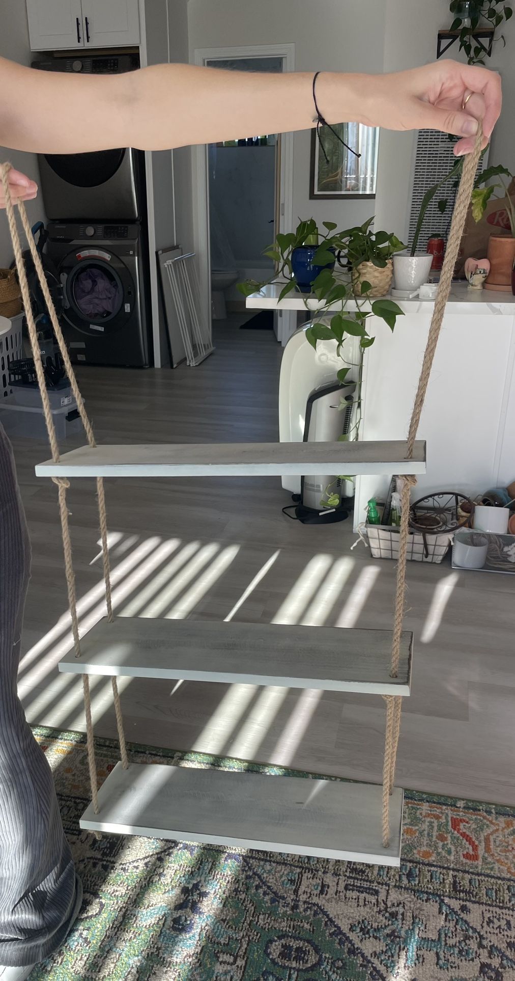 Rustic Floating Shelves