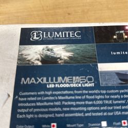 Lumitec Deck Flood light Led Marine Boat