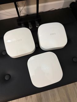 3 Pack Eero Pro 6 Mesh WiFi Routers