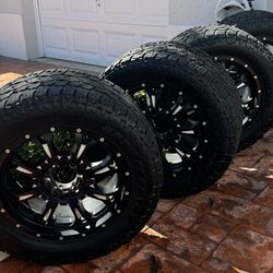 Fuel Krank Wheels 20x9 and Toyo Tires