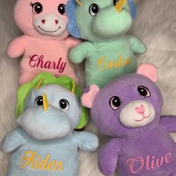 Personalized Valentines Plushies 