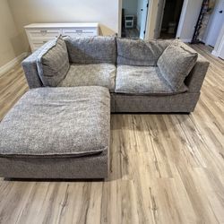 Albany Park Kova Sofa 84” with Ottoman