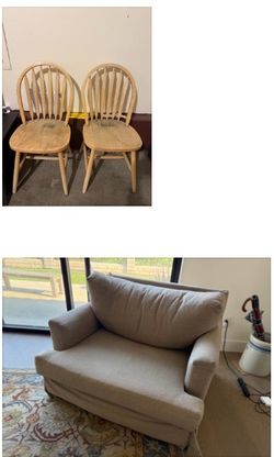 $10 only!!! Sofa and chairs