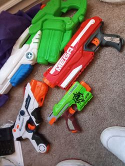 REAL NERF DART GUNS & X-SHOT H20 Hydro