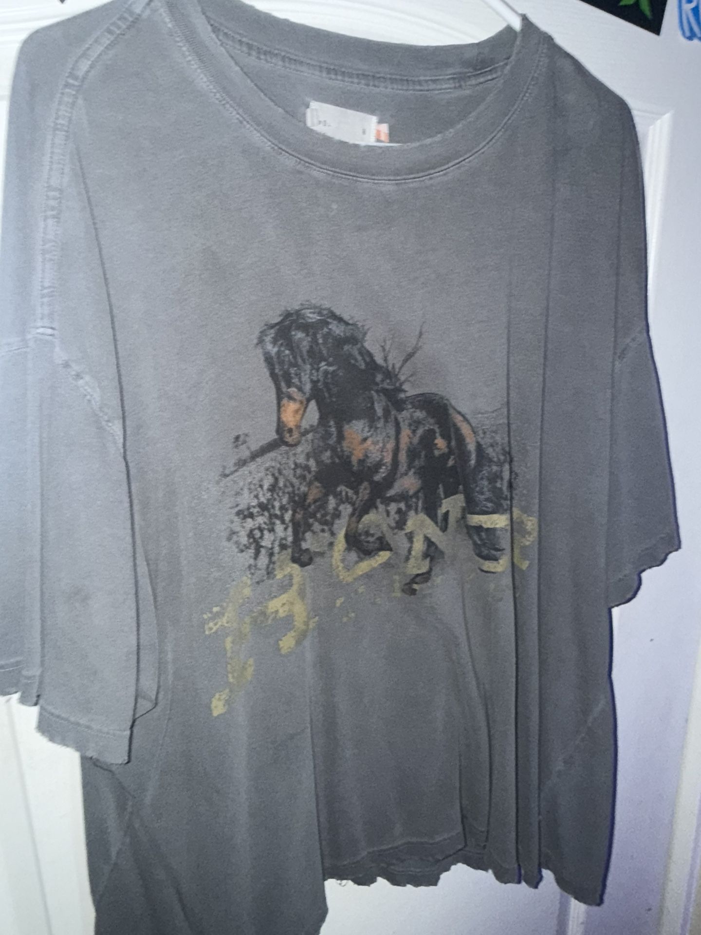 distressed vintage tee