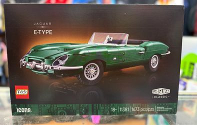 LEGO Icons Jaguar E-Type 11381 Classic Car 1673 PCS NEW SEALED