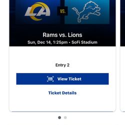 Rams Vs Lions 