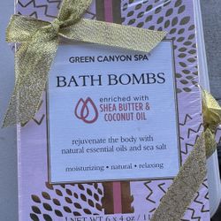 Bath Bombs 6 Pack Gift Set