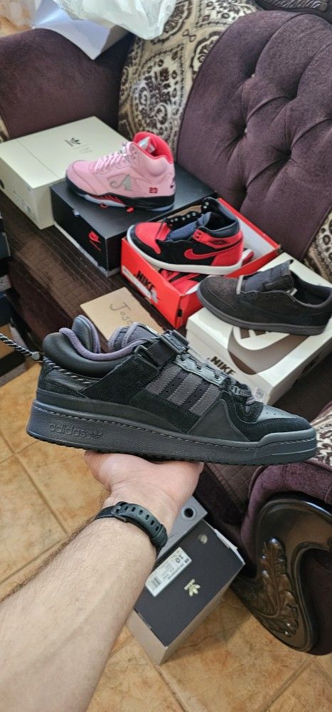 Adidas X Bad Bunny Forum Low Black