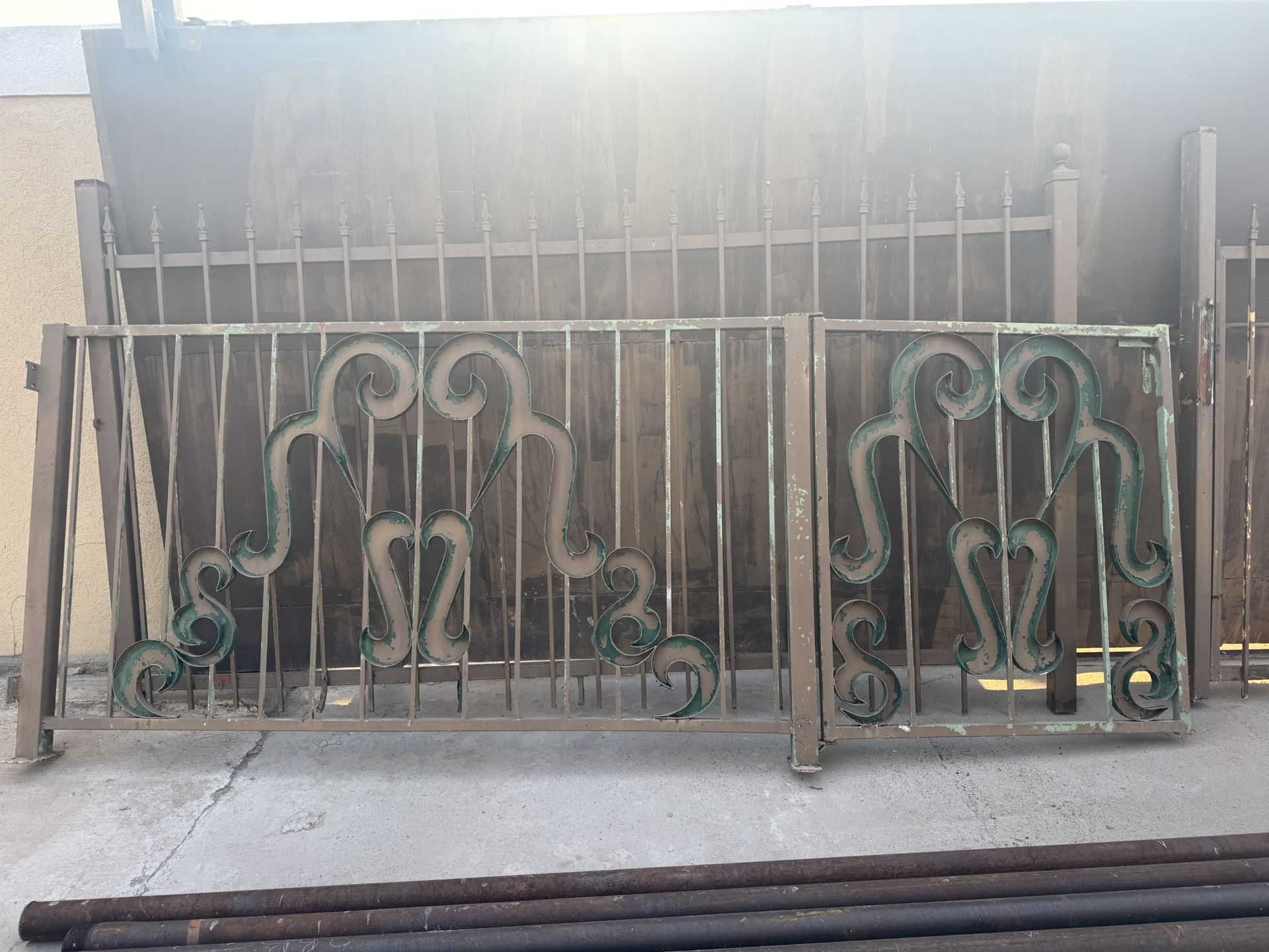 Wrought Iron Fence  