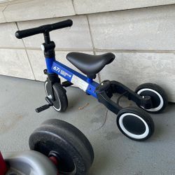 Kids blue trike / tricycle