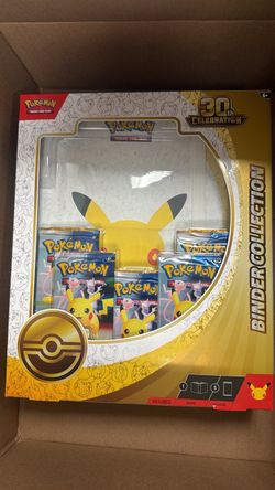 pokemon binder collection 30 th anniversary