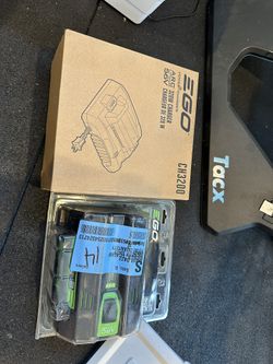 Ego 5.0 AH battery + Fast Charger