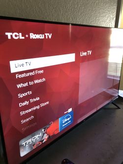 tv roku 43 inch 70$