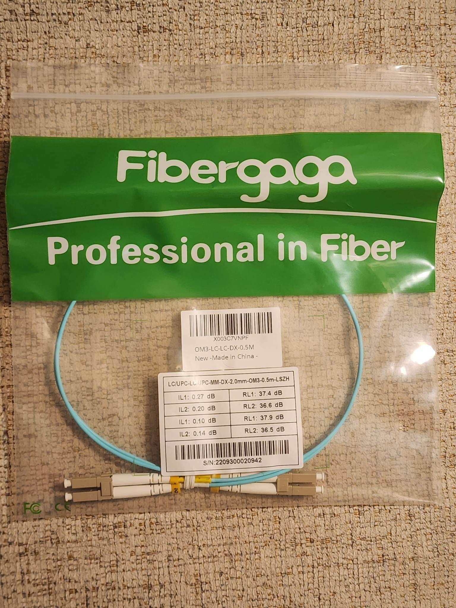 Fibergaga Cable