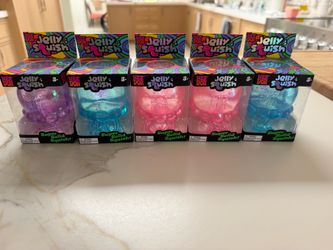 Nee Doh Jelly Squish Toys – Set of 5