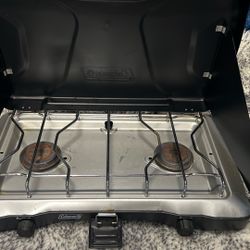 Coleman Triton 2 Burner Camp Stove