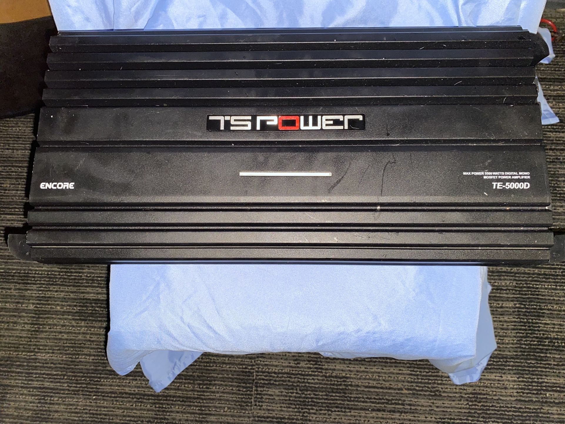 TS Power 5500 W  5000 Rms Monoblock 