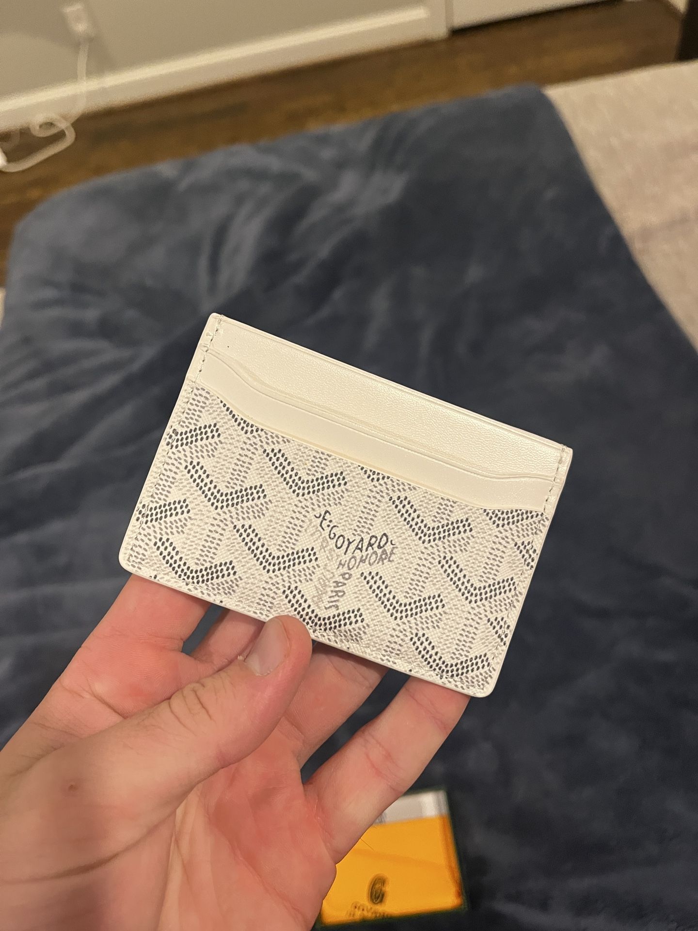 White Card Wallet