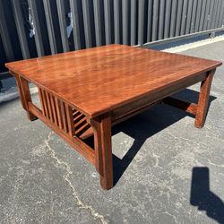 Mission Style Coffee Table