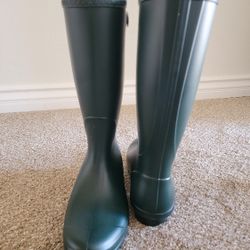 UGG Rain Boots - Size 9 - Hunter Green