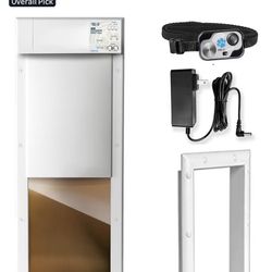 12 in. x 16 in. Power Pet Large Electronic Fully Automatic Dog and Cat Electric Pet Door for Pets Up to 100 lb.