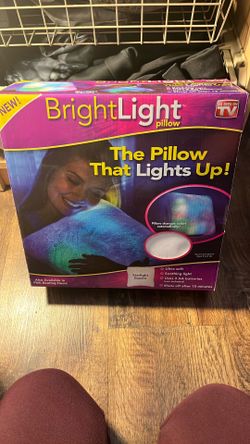 New In Box Bright Light Pillow 