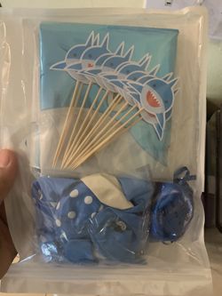 Baby shark decorations