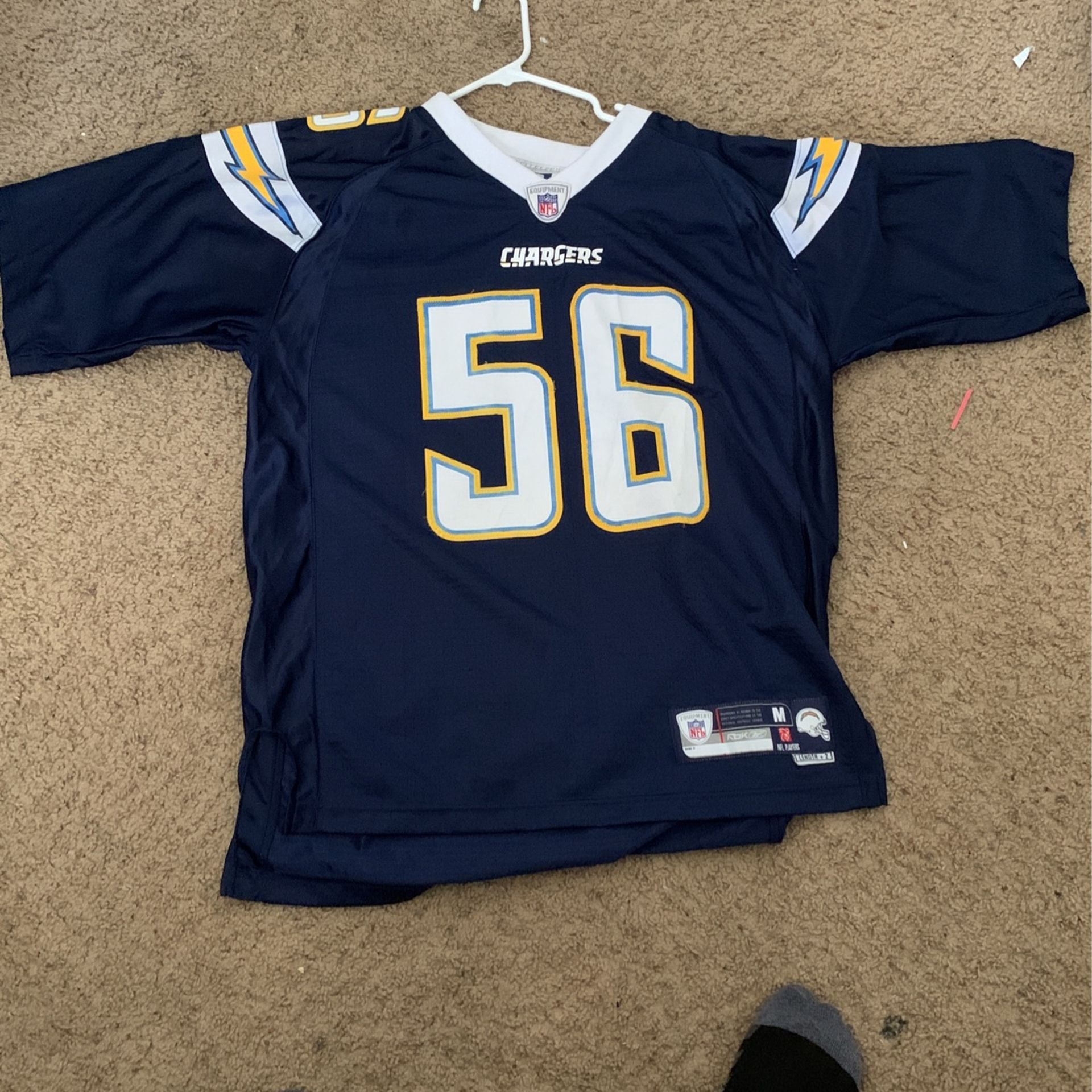 old Chargers jersey