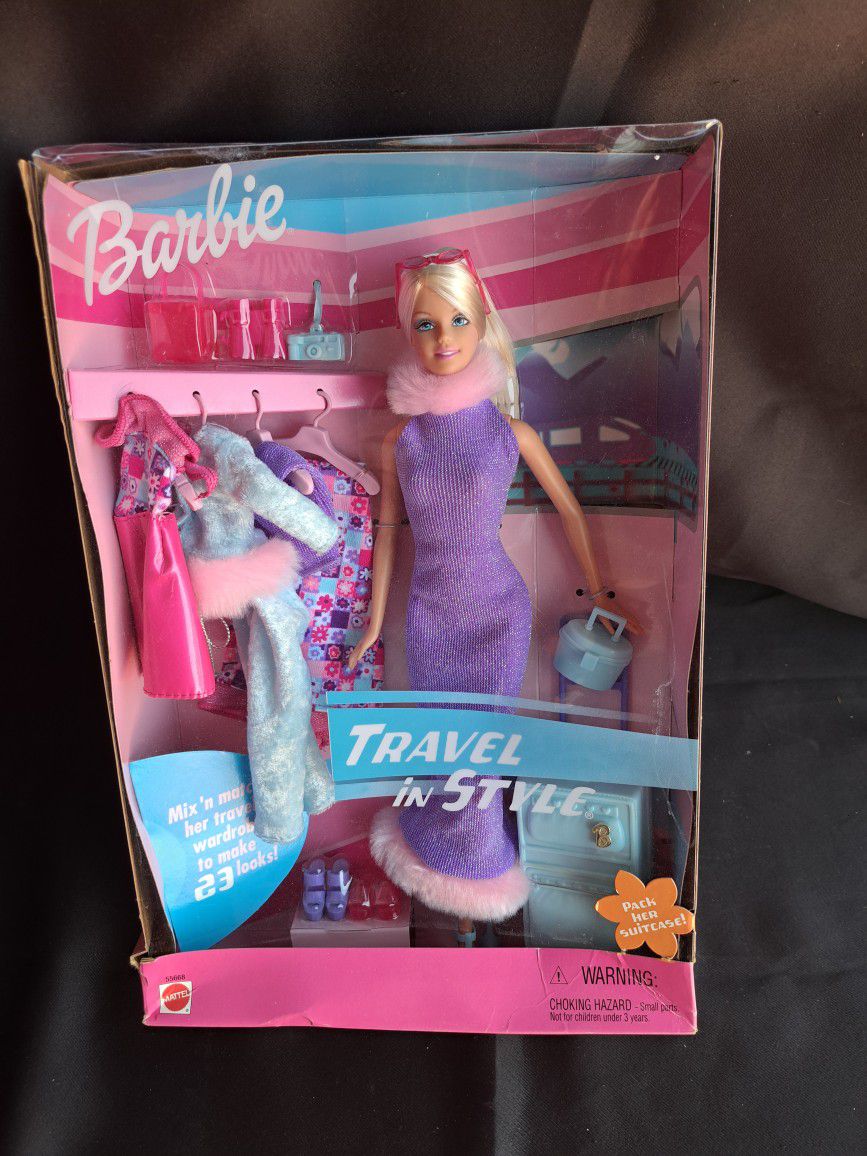  Barbie Travel in Style Doll 2001 Mattel