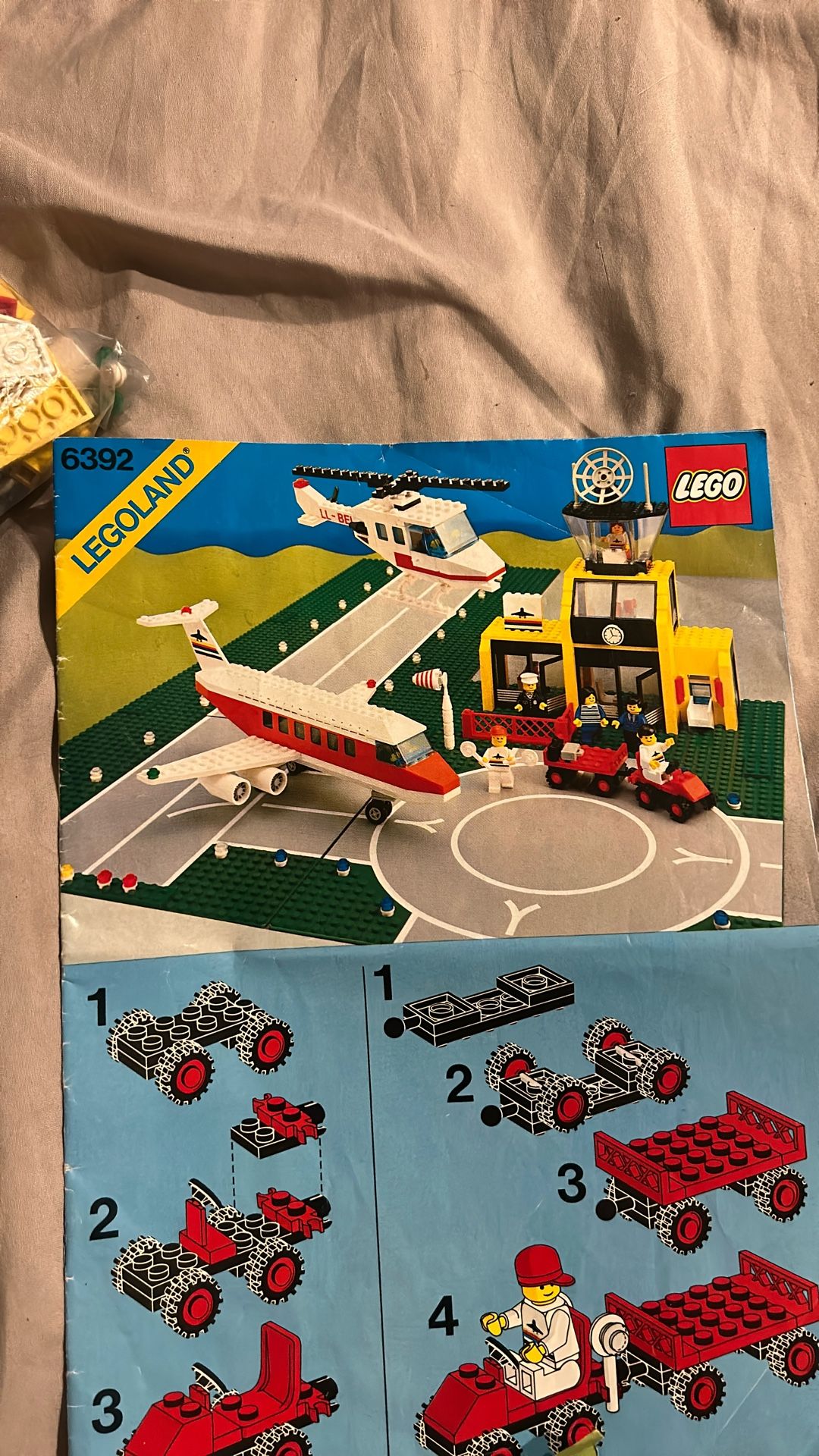 LEGO Set 6392 - LEGOLAND AIRPORT COMPLETE ! 