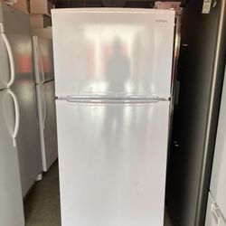 White refrigerator new  $399 pick up in Decatur Georgia