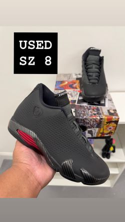 USED Air Jordan 14 Black Ferrari SZ 8