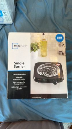 Mainstay Single Burner