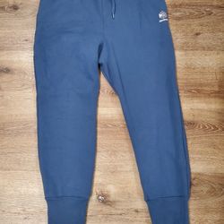 Reebok sweatpants blue sz L