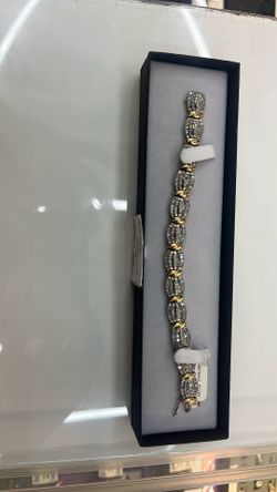 Diamond Cluster Bracelet