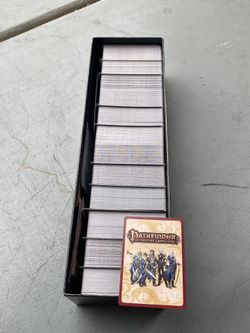 Huge box Of Pathfinder RPG Trading Card Game Cards