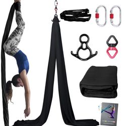 Aerial Silk Kit( see all pics & description).