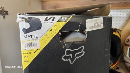 FOX Helmet  New In Box 