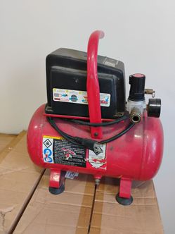 Central Pneumatic Air Compressor 100 PSI 1/3 HP 3 Gal